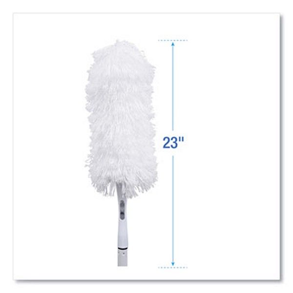 Boardwalk® Microfeather Duster, Microfiber Feathers, Washable, 23", White