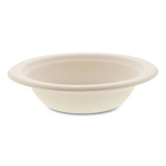 Boardwalk® Boardwalk Bagasse PFAS-Free Dinnerware, Round Bowl, 12 oz, Tan, 1,000/Carton