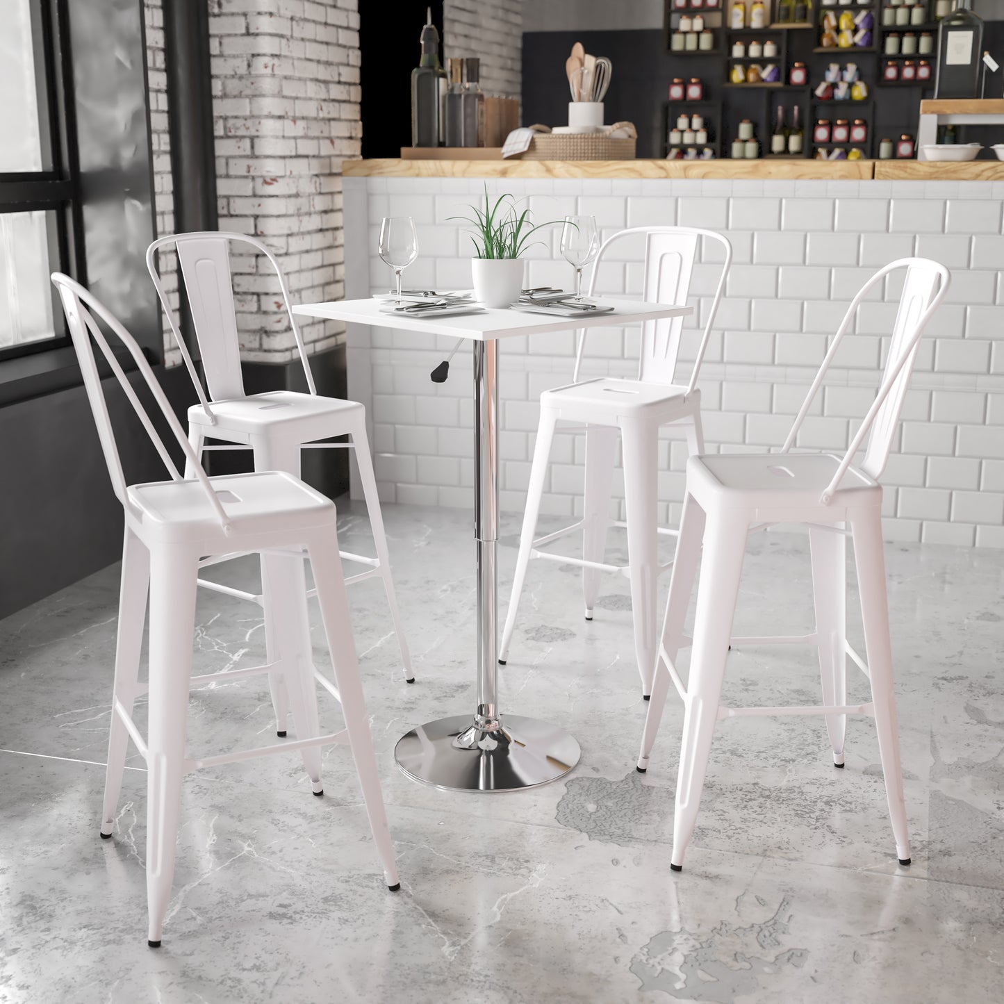 Flash Furniture, CH-1-GG, Restaurant Tables