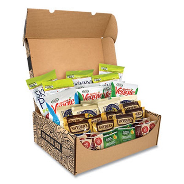 SnackBox Healthy Snack Box, 37 Assorted Snacks