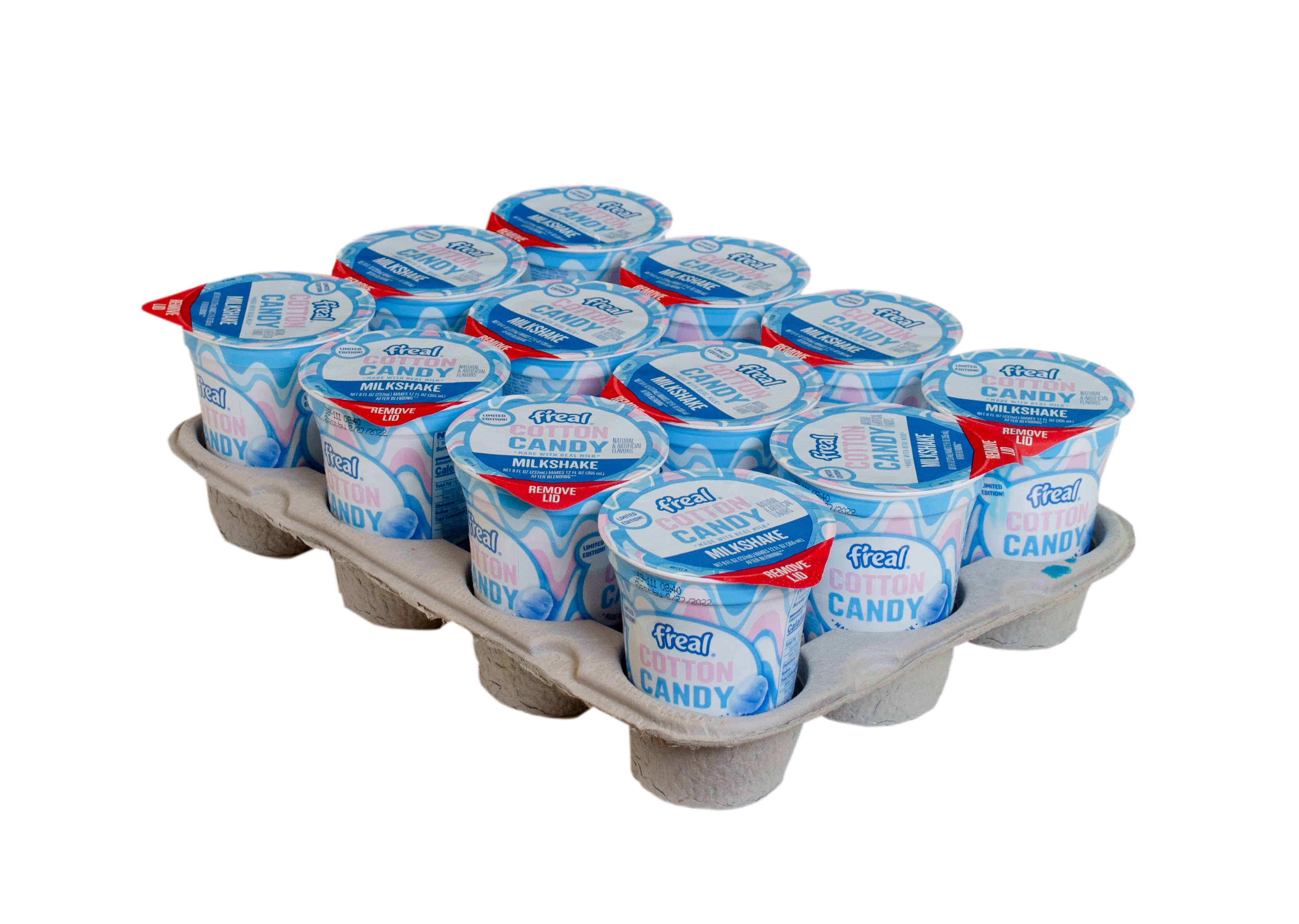 Cotton Candy Milkshake Fluid 8 Fluid Ounce - 12 Per Case