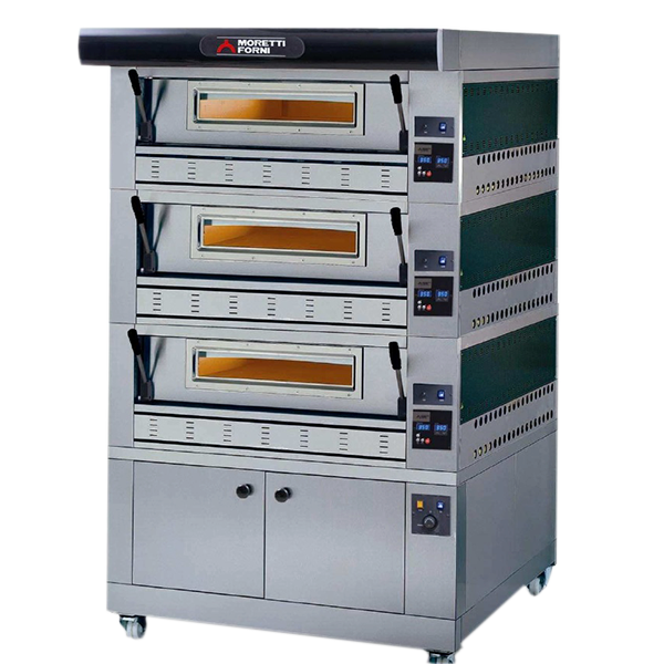 AMPTO, P110G B3, Pizza Bake Oven, Deck-Type, Gas