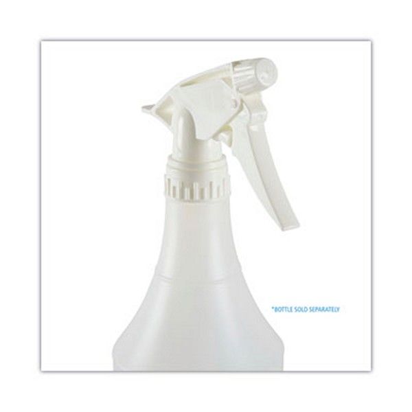 Boardwalk® Trigger Sprayer 300es, 9.5" Tube, Fits Oz Bottles, White, 24/carton