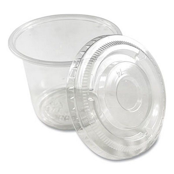 Boardwalk® Boardwalk souffle/portion cups, 5.5 oz polypropylene, translucent, 2,500/carton