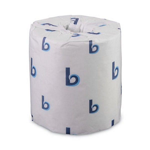 Boardwalk® Two-Ply Toilet Tissue, Septic Safe, White, 4.5 X 3.75, 500 Sheets/roll, 96 Rolls/carton