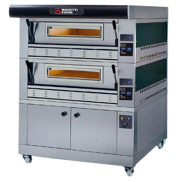 AMPTO, P110G A2X, Pizza Bake Oven, Deck-Type, Gas