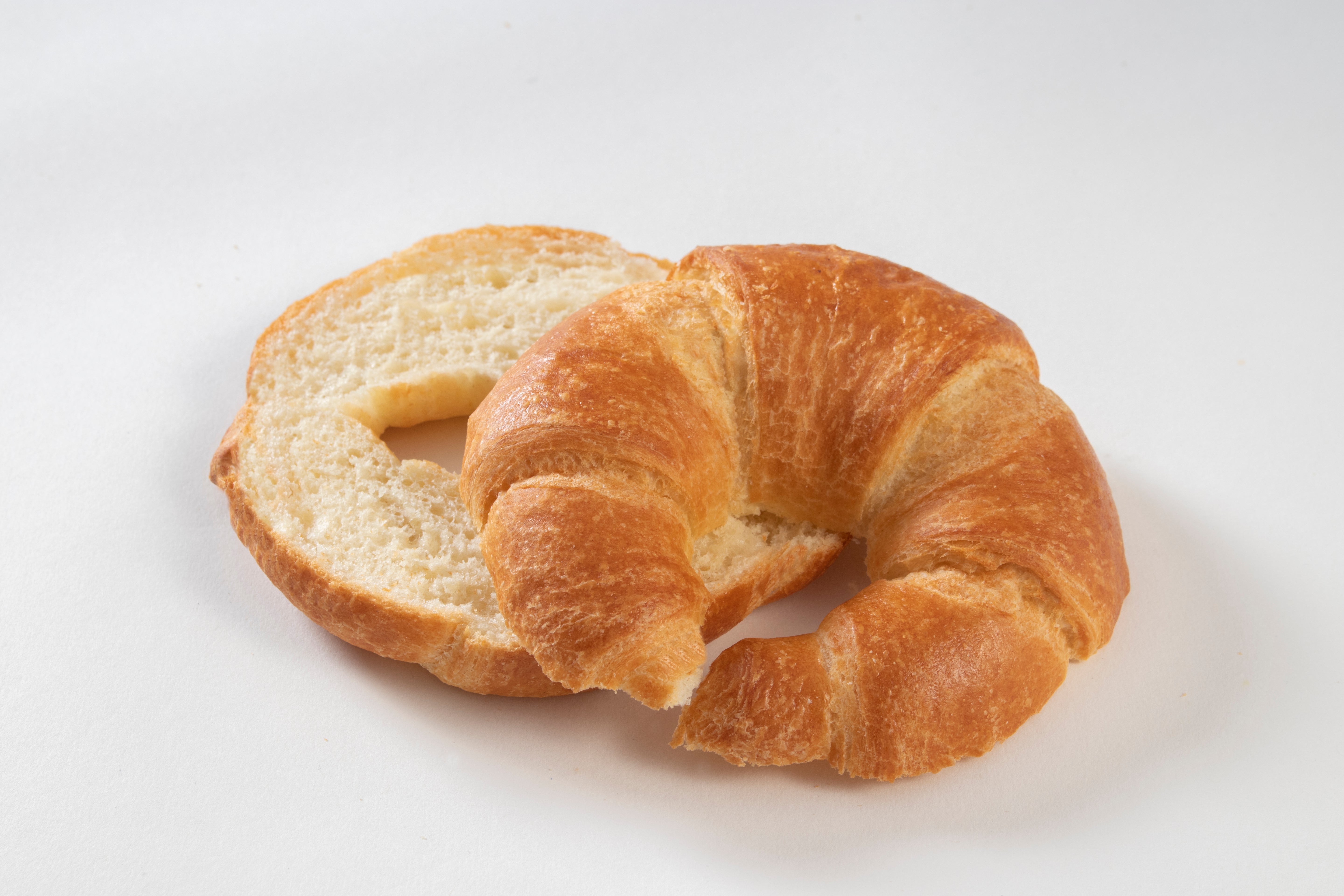 Baked Sliced Margarine Croissants Closed2.5 Ounce Size - 80 Per Case