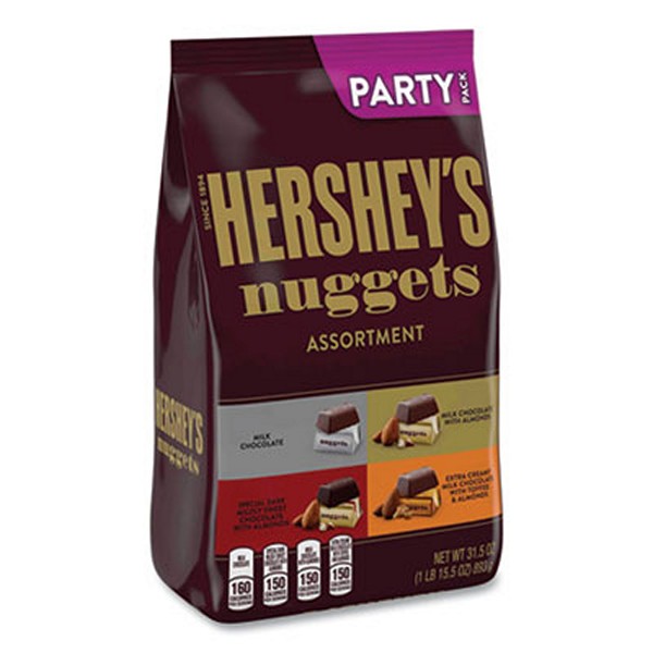 Hershey's Nuggets Party Pack, Assorted, 31.5 Bag