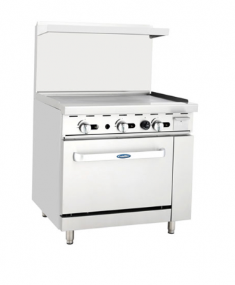 Atosa USA, AGR-36G, 36" Gas Range with Griddle Top