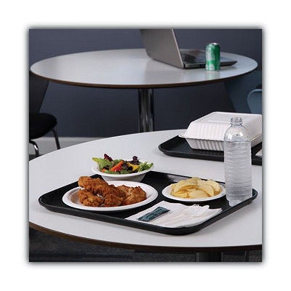 Boardwalk® Bagasse Dinnerware, Plate, 9" Dia, White, 500/carton