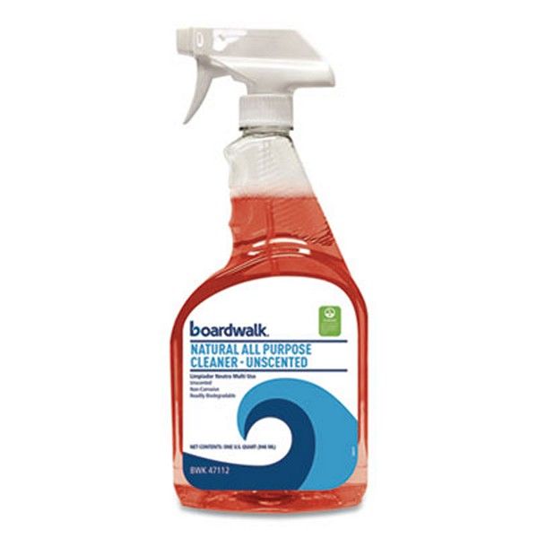 Boardwalk® All-Natural Bathroom Cleaner, 32 Oz Spray Bottle, 12/carton