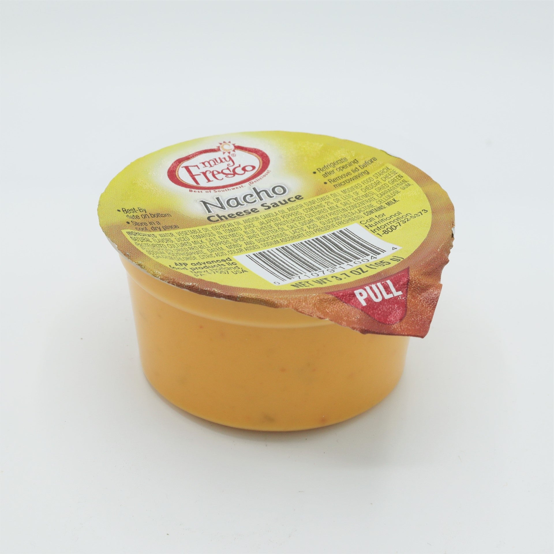 Muy Fresco Nacho Cheese Sauce 3.7 Ounce Size - 30 Per Case