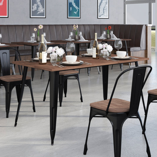 Flash Furniture, CH-61010-29M1-BK-GG, Restaurant Tables