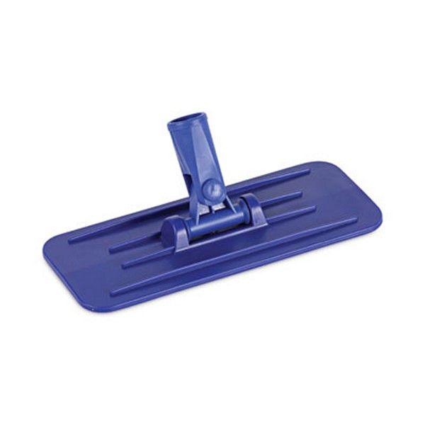 Boardwalk® Swivel Pad Holder, Plastic, Blue, 4 X 9, 12/carton