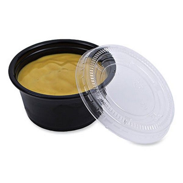 Boardwalk® Souffle/portion Cup Lids, Fits 2 Oz Portion Cups, Clear, 2,500/carton