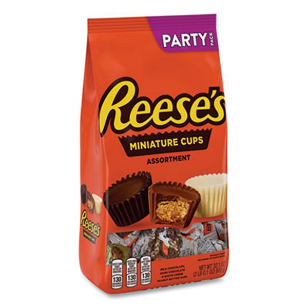 Reese's Party Pack Miniatures Assortment, 32.1 Bag