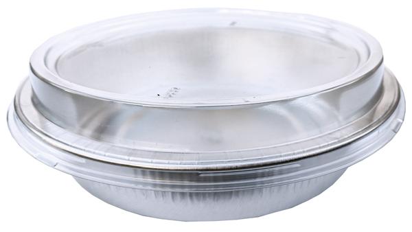 7" Handi-Stax Round Smoothwall W/Lids (Clear)