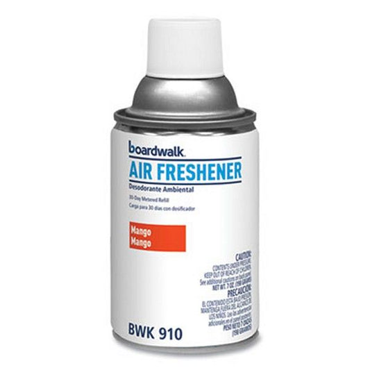 Boardwalk® Metered Air Freshener Refill, Mango, 5.3 Oz Aerosol Spray, 12/carton