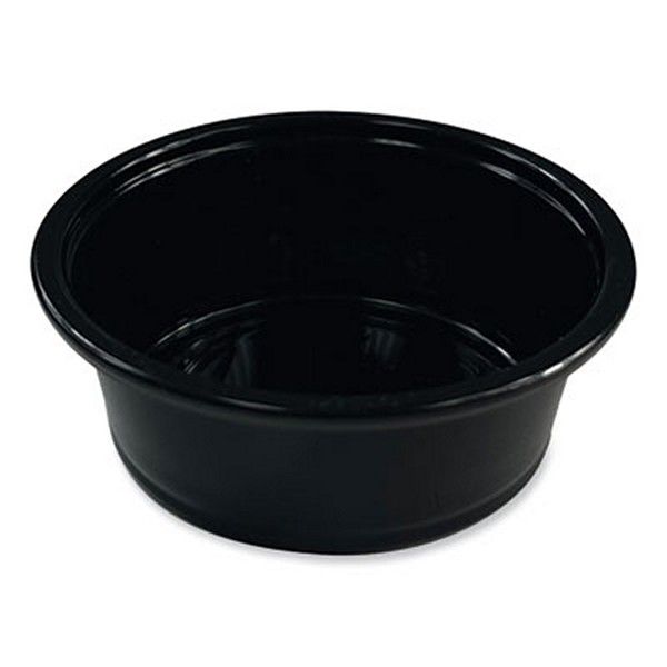 Boardwalk® Boardwalk souffle/portion cups, 1.5 oz, polypropylene, black, 2,500/carton