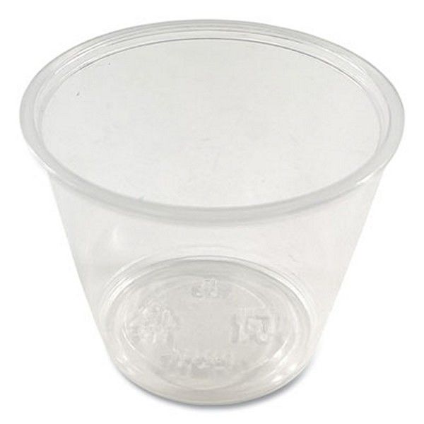 Boardwalk® Boardwalk souffle/portion cups, 5.5 oz polypropylene, translucent, 2,500/carton