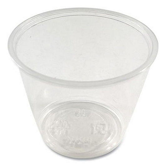 Boardwalk® Boardwalk souffle/portion cups, 5.5 oz polypropylene, translucent, 2,500/carton