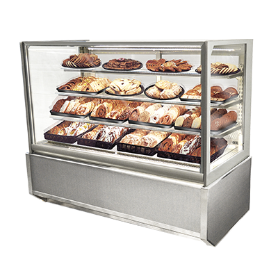 Federal Industries, ITD3634-B18, Display Case, Non-Refrigerated Bakery