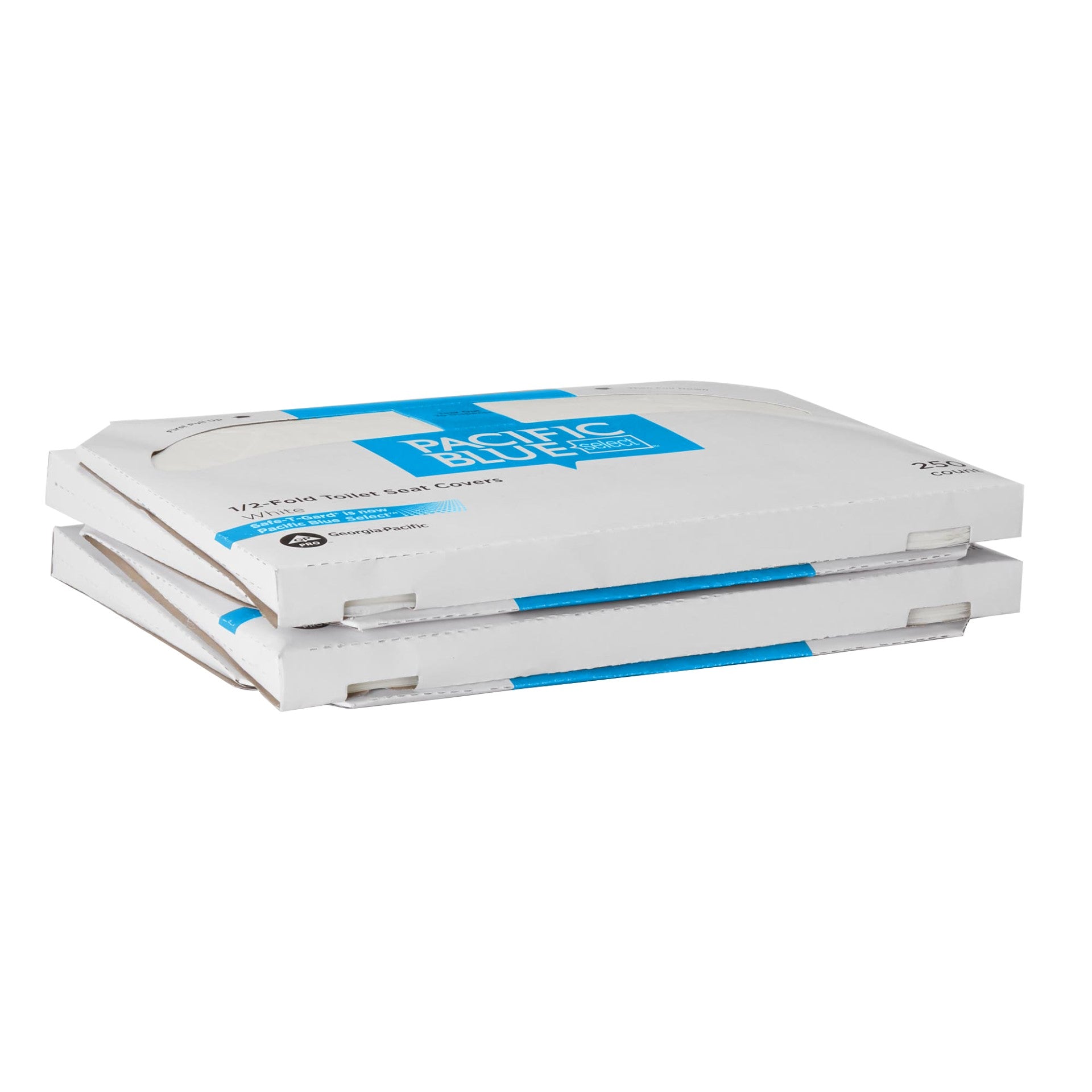 Pacific Blue Select(R)  1/2-Fold Toilet Seatcover By Gp Pro (Georgia-Pacific)  White  1 000 Covers