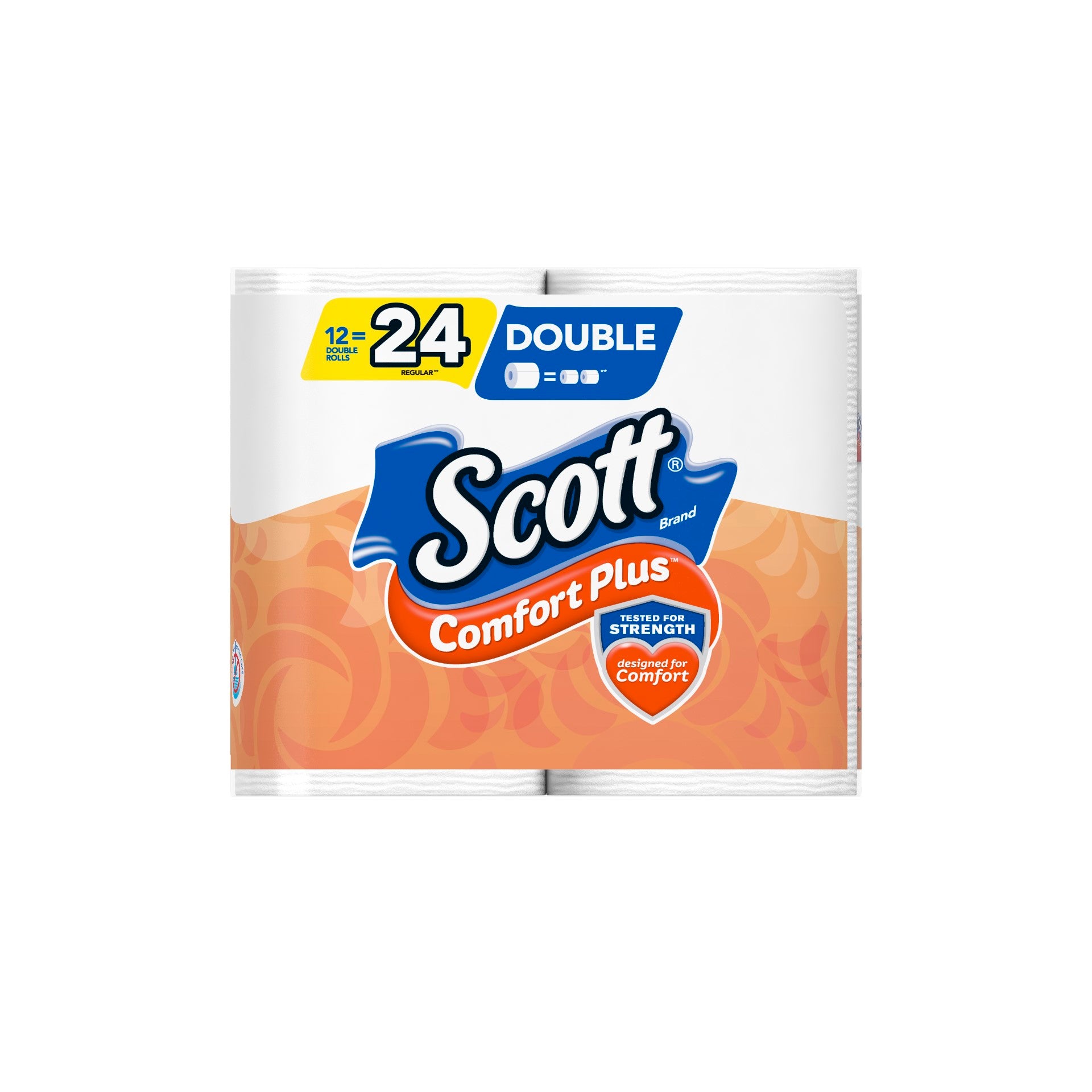 Scott Cmfrt+ Double Rl Bath Tissue Fscmix Sgsch Coc 12 Each - 1 Per Case