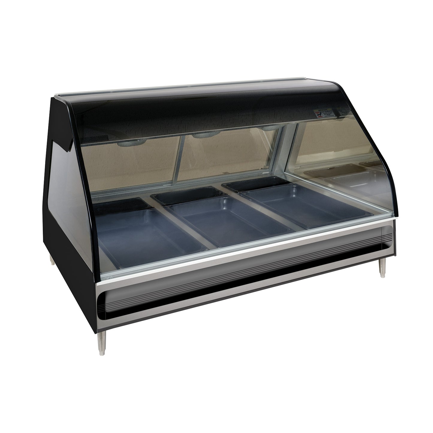 Alto-Shaam, ED2-48-BLK, Display Case, Heated Deli, Countertop