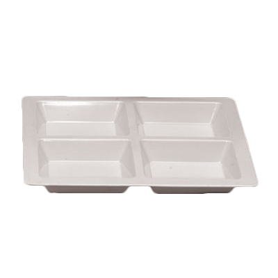 Thunder Group, PS5104W, Plate/Platter, Compartment, Plastic