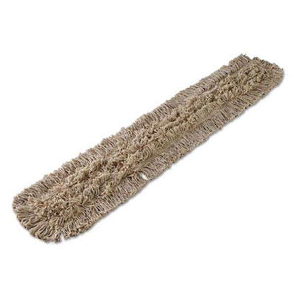 Boardwalk® Mop Head, Dust, Cotton, 48 X 3, White