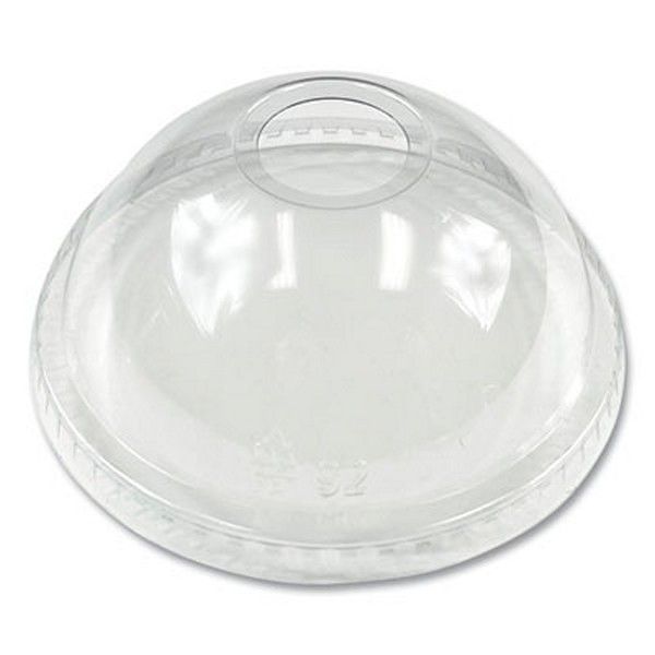 Boardwalk® Boardwalk PET Cold Cup Dome Lids, Fits 9 oz Squat/12 oz PET Cups, Clear, 1,000/Carton