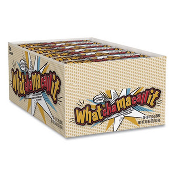 WHATCHAMAC Candy Bar, 1.6 Bar, 36 Bars/box