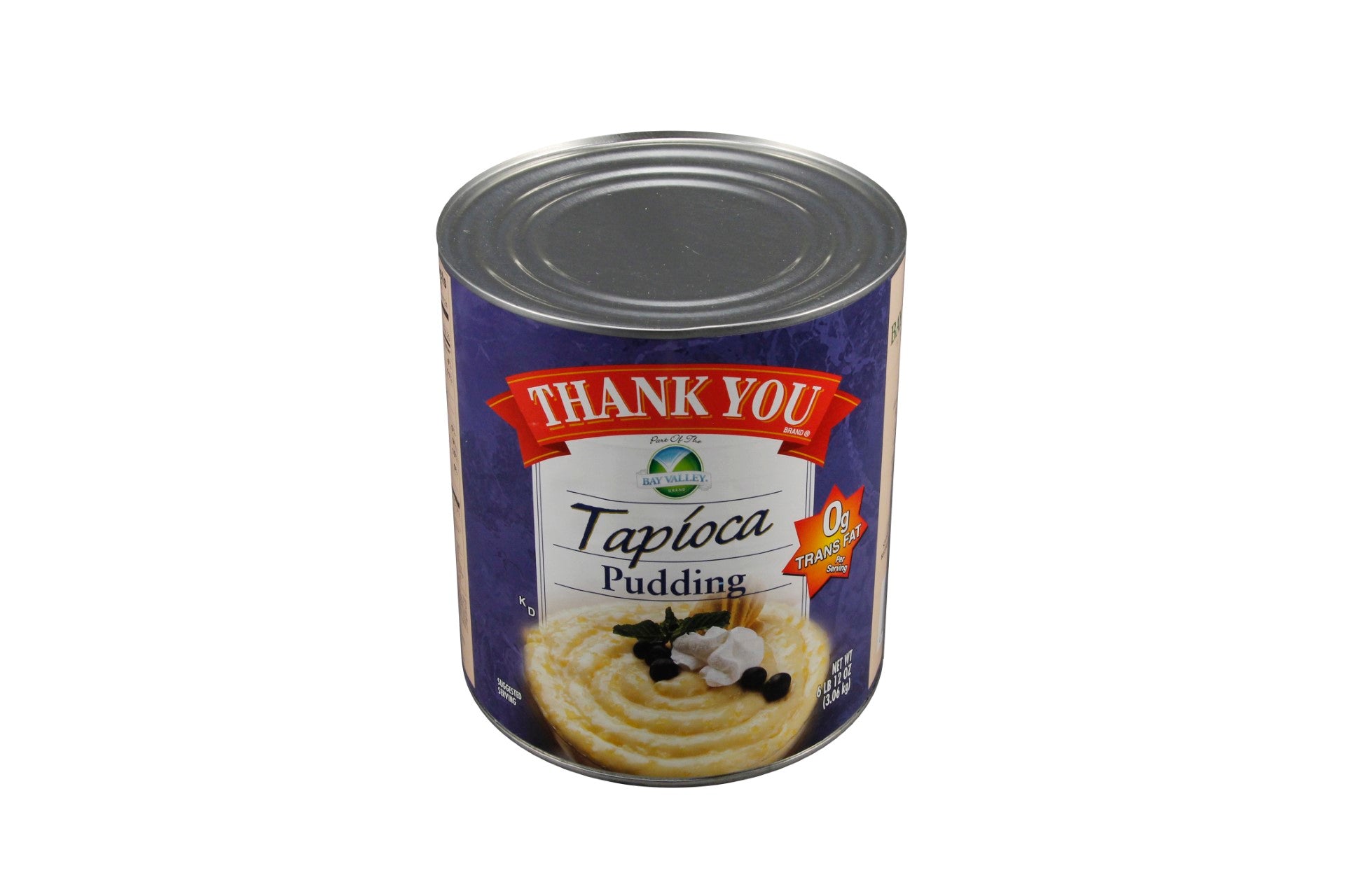 Thank You Tapioca Pudding Case Of 108 Ounce Size - 6 Per Case
