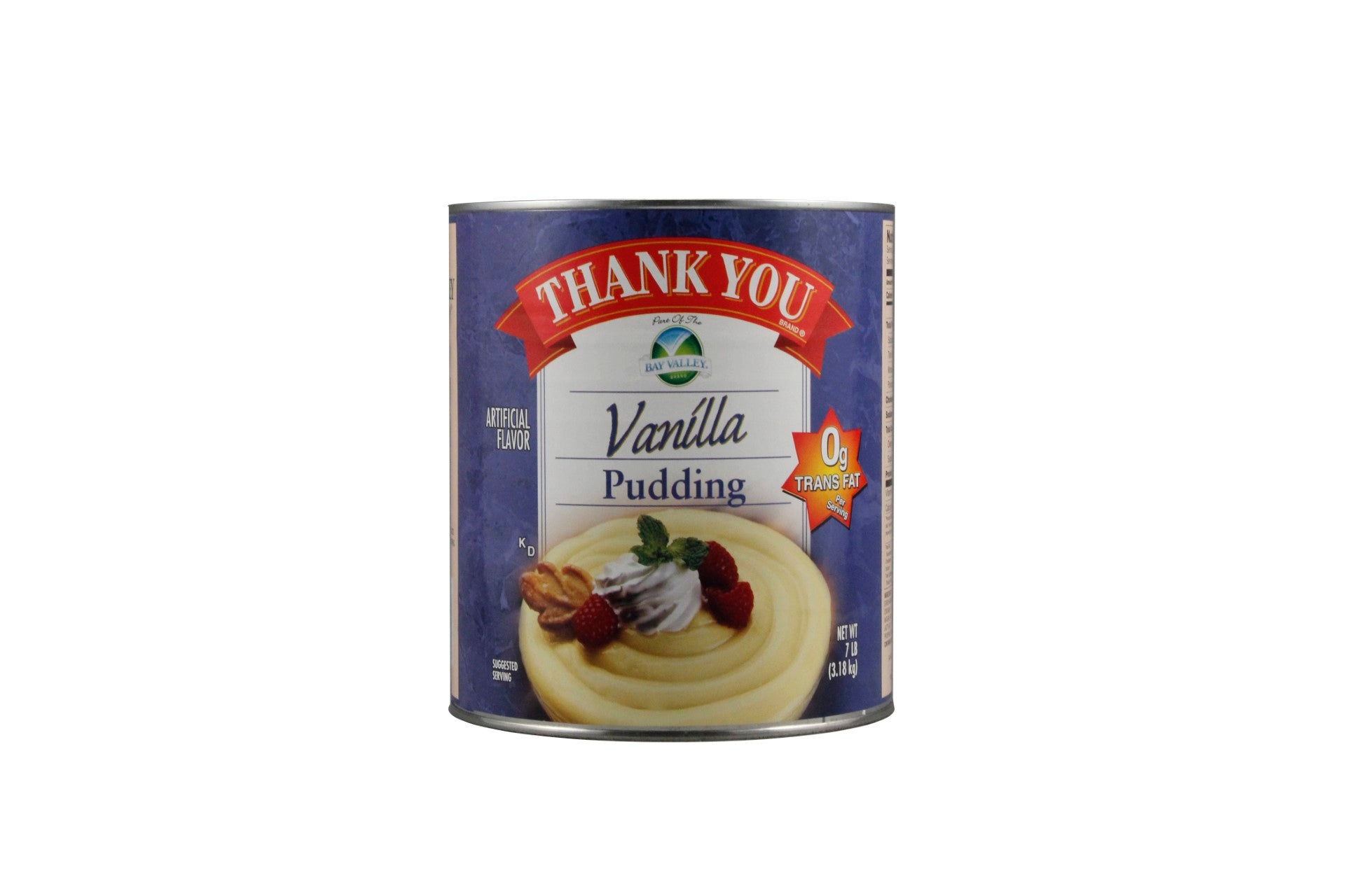 Thank You Vanilla Pudding Case Of 112 Ounce Size - 6 Per Case