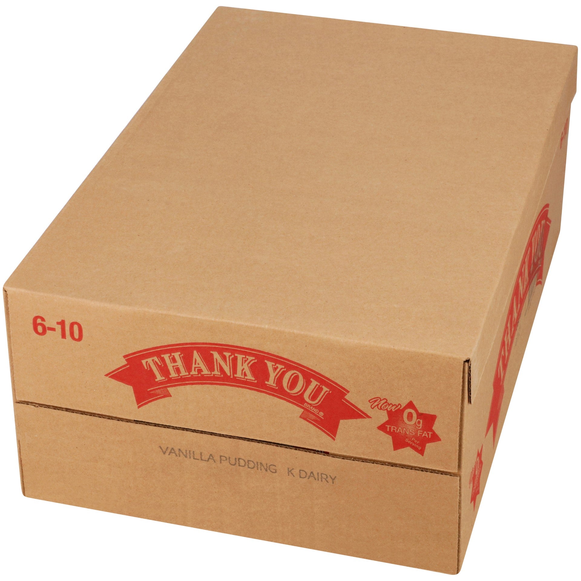 Thank You Vanilla Pudding Case Of 112 Ounce Size - 6 Per Case