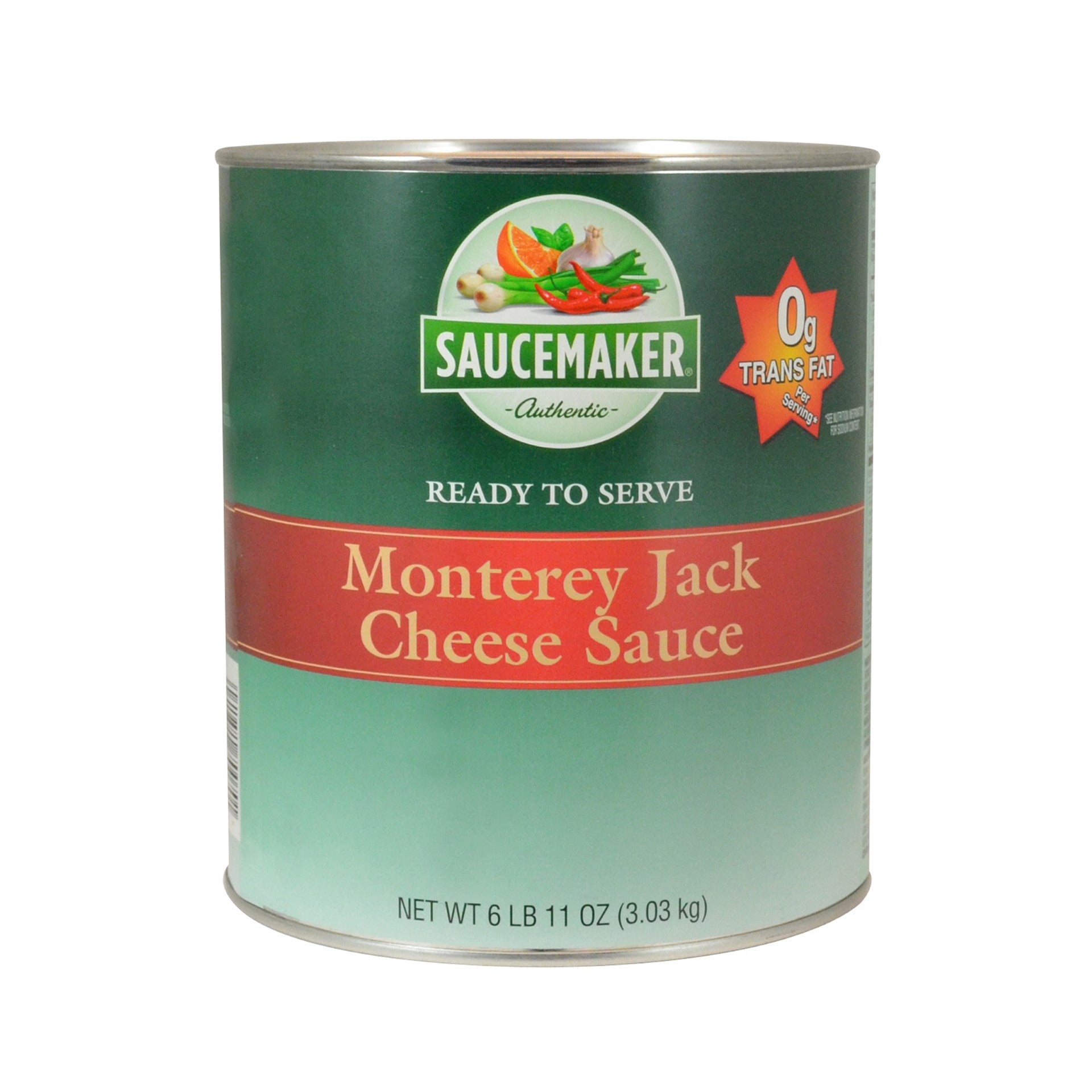 Saucemaker Monterey Jack Cheese Sauce Case Of 107 Ounce Size - 6 Per Case