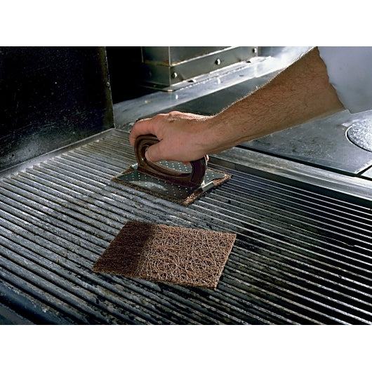 Scotch-Brite  Heavy Duty Griddle Pad   4.5 In X 5.5 In  10/Box  4 Boxes/Case