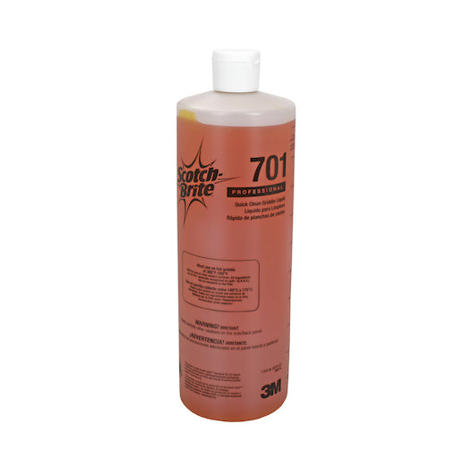 Scotch Brite Quick Clean Griddle Liquid Bottle, 1 Count, 4 Per Case