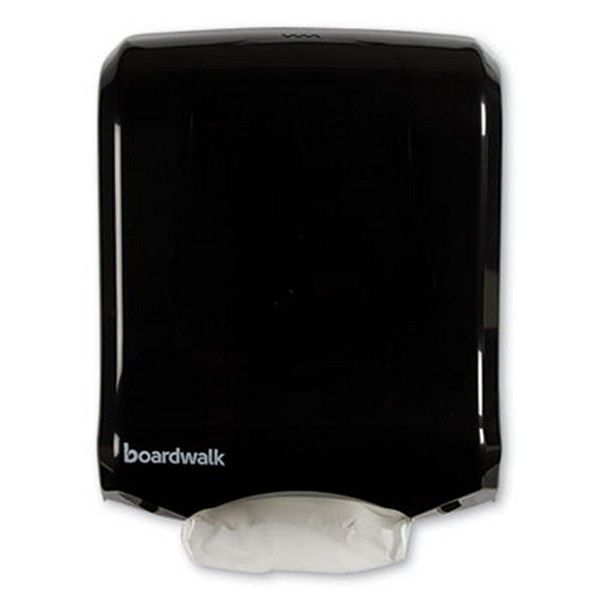 Boardwalk® Ultrafold Multifold/c-Fold Towel Dispenser, 11.75 X 6.25 X 18, Black Pearl