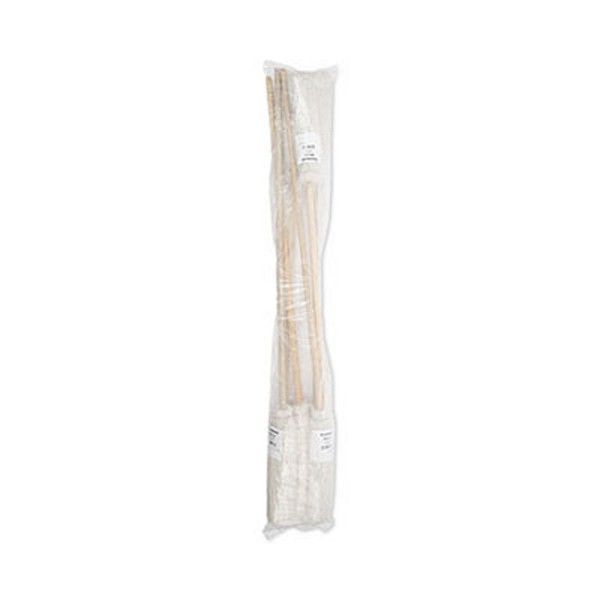 Boardwalk® Handle/deck Mops, 16 Oz White Cotton Head, 48" Oak Wood Handle