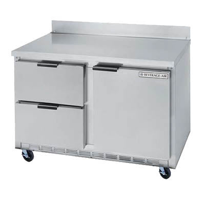 Beverage Air, WTFD48AHC-2, Freezer Counter, Work Top