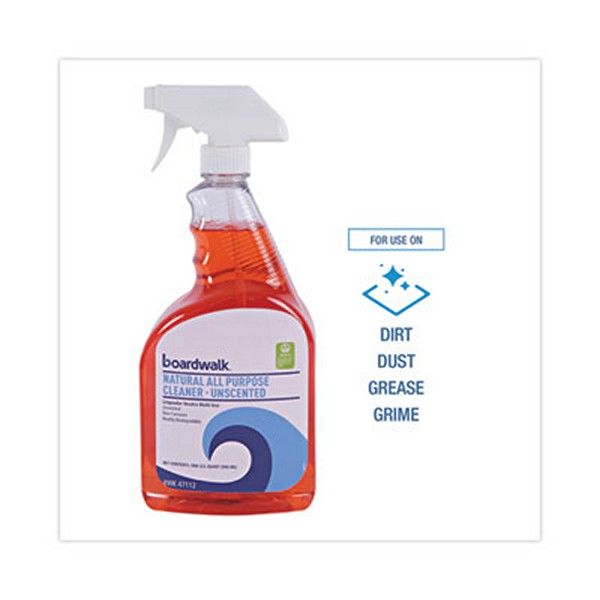 Boardwalk® Natural All Purpose Cleaner, Unscented, 32 Oz Spray Bottle, 12/carton