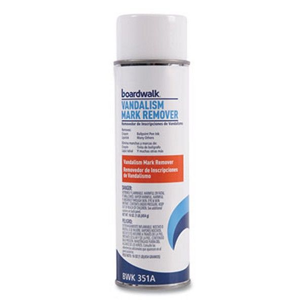 Boardwalk® Vandalism Mark Remover, 16 Oz Aerosol Spray, 12/carton