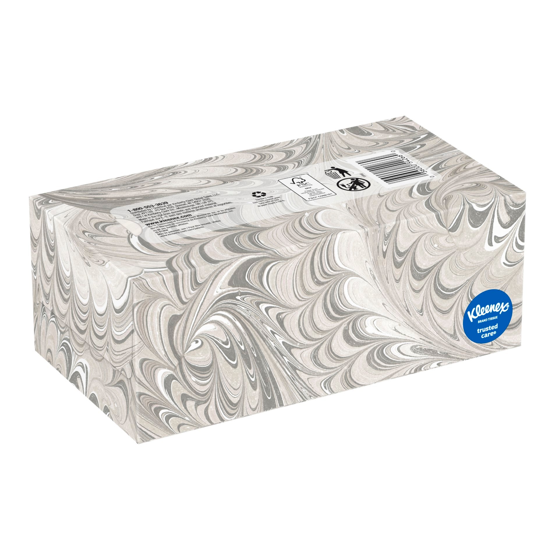 Kleenex Mainline Facial Tissue Flat_ Fscmix Sgsch Coc 160 Count Packs - 24 Per Case