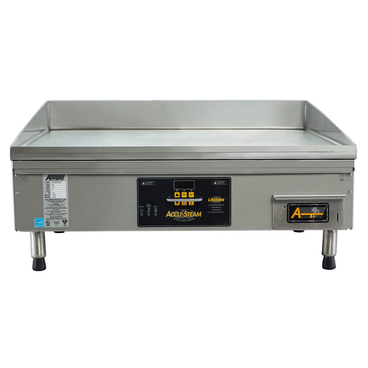 AccuTemp, EGF2401B2450-T1, Griddle, Electric, Countertop