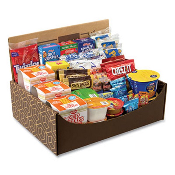 SnackBoxPr Dorm Room Survival Snack Box, 55 Assorted Snacks