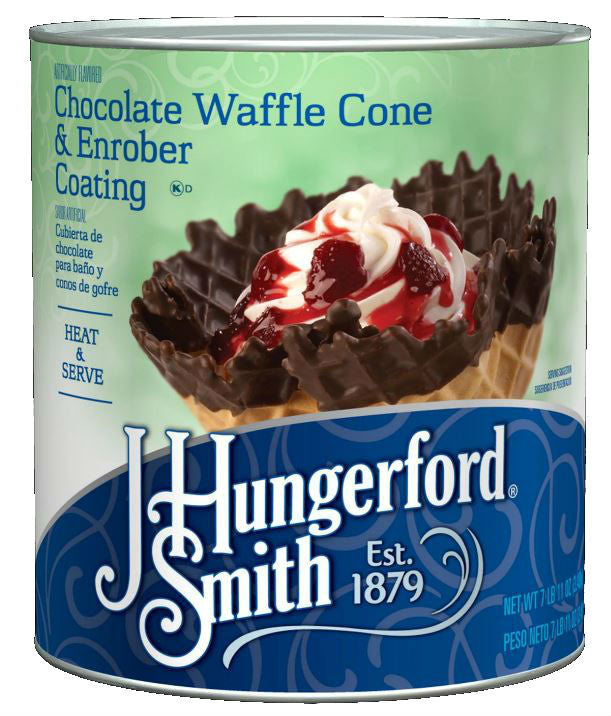 Chocolate Enrober Coating 123 Ounce Size - 3 Per Case