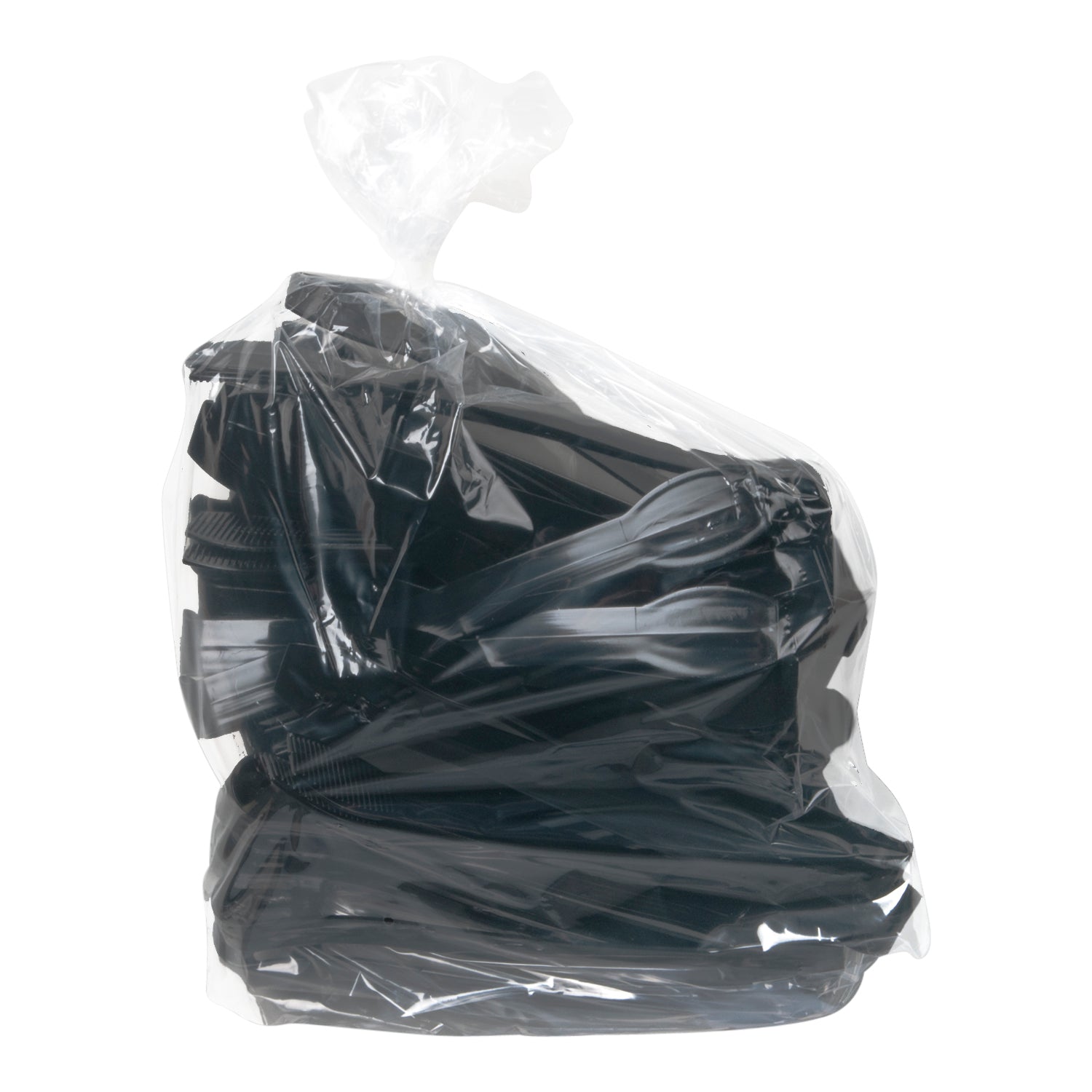 Sm. Tongs 9" Blk Srvng Utensil 48Ct