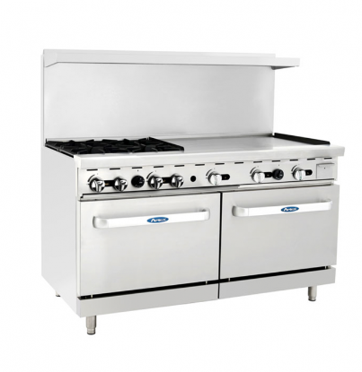 Atosa USA, AGR-4B36GR, 60" Combination Gas Ranges